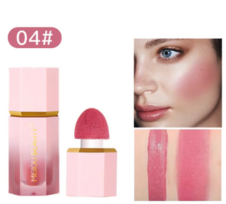 Rosig naturlig glow-makeup