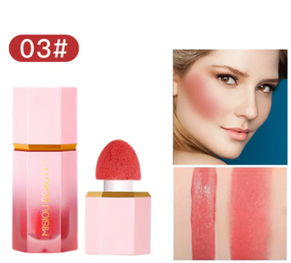 Rosig naturlig glow-makeup