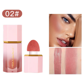 Rosig naturlig glow-makeup