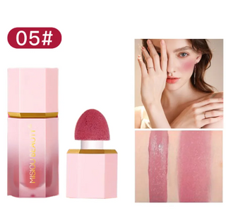 Rosig naturlig glow-makeup