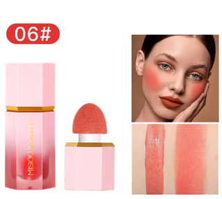 Rosig naturlig glow-makeup